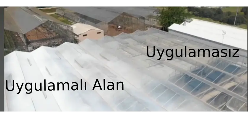 Dron ile Sera Gölgeleme Uygulaması