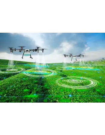  Dronla Zirai İlaçlama